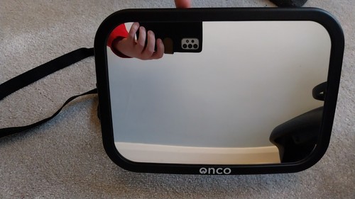 Onco baby car mirror black - mirror,