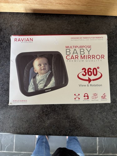Baby car mirror for back - car,