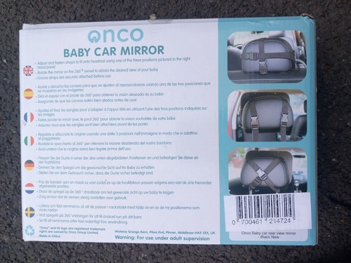 Oncology baby car mirror boxed - oncology,