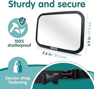 Baby car mirror - mirror, –
